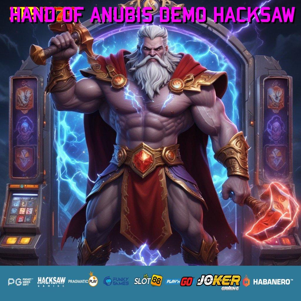 HAND OF ANUBIS DEMO HACKSAW Bebas Batasan Update Modern Game Kecepatan Maksimal